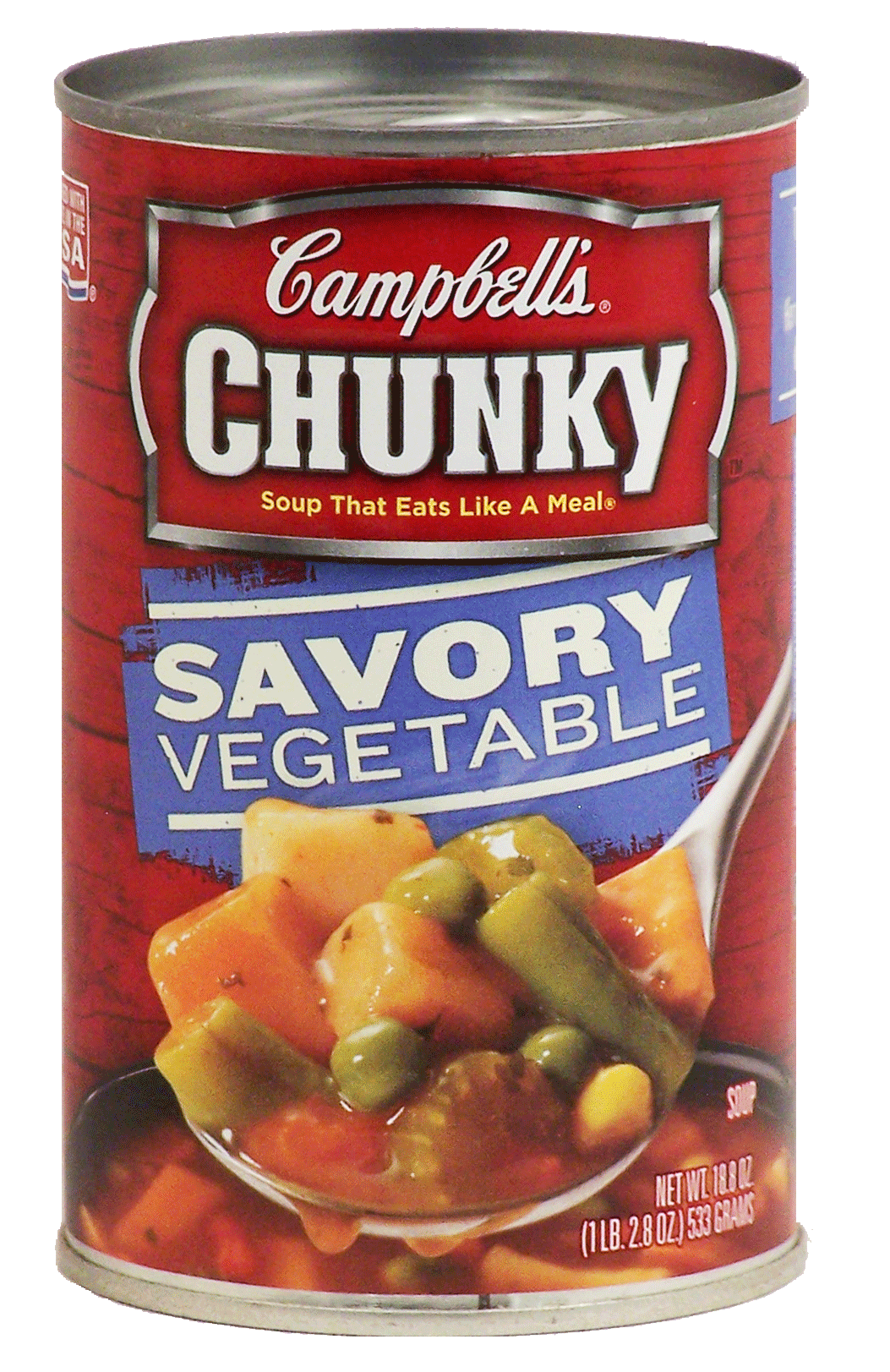 Campbell's Chunky savory vegetable, soup that eats like a meal Full-Size Picture